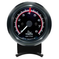 2-1/2" Mini Black Tachometer