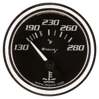 2" Chrome Mechanical Water Temperature Gauge