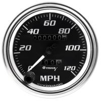 3-3/8&quot; Chrome Mechanical Speedometer
