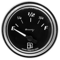 2" Chrome Fuel Level Gauge GM