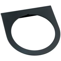 2-5/8” Black Single Gauge Mounting Panel