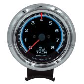 3-3/8" Chrome Tachometer