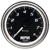 3-3/8" Chrome Tachometer