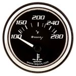 2" Chrome Electric Water Temperature Gauge