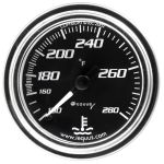 2" Chrome Mechanical Water Temperature Gauge