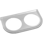 2” Chrome Dual Mounting Panel