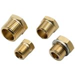 Equus 4-Piece Electric Temperature/Pressure Gauge Adapter Fitting Kit (Imperial)