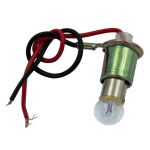 LIGHT BULB & SOCKET ASSEMBLY, 2" GAUGES (LEGACY)